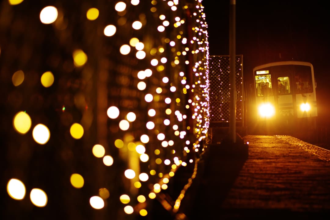 INAKAイルミ本番（廃線前）